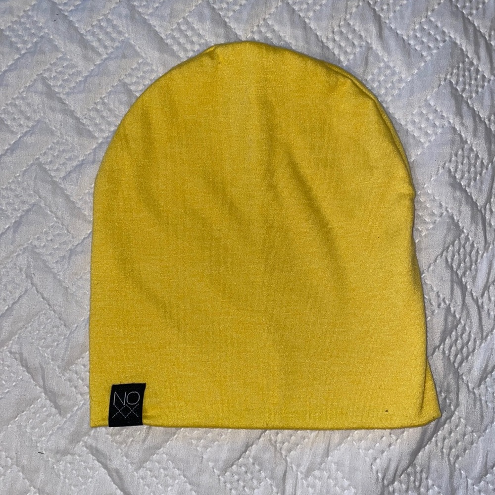 NOXX Toddler Jersey Knit Beanie in Yellow